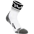UYN Runner's One Short Laufsocken Herren-Weiß,Schwarz, Größe 39-41 (auch verfügbar in 42-44)