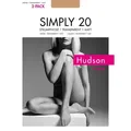 Hudson Simply 20 Strumpfhose 6er Pack | 44-46 (IV) | Make up (HU-0019)