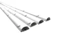 Kabelkanal-Abdeckung D-LINE 20x10 mm 1m 4 Stück B-WARE