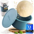 « Pizzaballenbox mit Deckel, 4er Set  platzsparende Teigbox aus löseleichtem ...