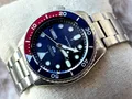 Seiko 5 Sports SRPD53K1 Automat Herren Armbanduhr Edelstahl Blau Neu