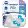 Chicco Schnuller Comfort Lumi Aus Silikon B16-36 Monate 2 Chicco