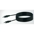 Schwaiger 2 x 3.5 mm 5 m 5 m 3.5 mm 3.5 mm schwarz Audio Kabel