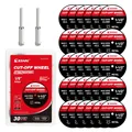 EZARC 38mm Trennscheiben Set 32 Stück Präzise Schnitte Metall Aluminium