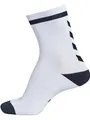hummel Socken Elite Indoor Sock Low, Weiß/Schwarz, 31/34, 204043-9124