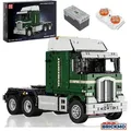 Mould King Remote Control Amerikanischer Frontlenker Truck 1970 13202