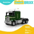 Mould King 13202 LKW K100 Semi-Anhänger Klemmbausteine Ferngesteuert RC
