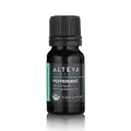 Alteya Bio Pfefferminzöl (Mentha Piperita) 10 ml - 100% USDA-zertifiziertes reines natürliches ätherisches öl