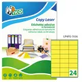 Etichette Copy Laser Prem.Tico fluo 70x36mm giallo LP4FG7036 (conf.70)