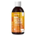 Liposomal Vitamin C Tropfen 250ml - Täglich 1000mg Vit C - Vitamin C trägt zu einer normalen Funktion des Immunsystems bei (EFSA) - Vegane & Zuckerfreie Vit C mit Orangengeschmack - WeightWorld
