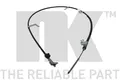 NK 9045209 Seilzug, Feststellbremse für TOYOTA