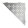 Schlüter Shelf-E-S1 210x210mm Floral (Edelstahl gebürstet)