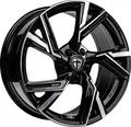 Tomason AR1 black diamond polished 9x20 ET25 - LK5/112 ML66.6 Alufelge schwarz