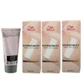 Wella Shinefinity Glaze Natural 3 x 60 ml 09/07 Beige Sand Tönung Set Neu