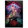 REINDERS Poster, Stranger Things, Teenager Zimmer, Poster, Wanddeko, Room Decor, Bilderdruckpapier, Mehrfarbig, 91,5 x 61