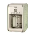 Ariete 1342GR Kaffeemaschine Vintage im Retrolook grün, 1,5 L  (bis 12 Tassen) - Mit Warmhaltefunktion, Dauerfilter und programmierbar, 960 Watt