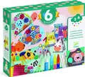 Djeco-Kreativsets: Tiere und ihre Häuser