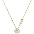 MICHAEL KORS Kette mit Einhänger Gentle gold-plated necklace with zircons MKC1208AN710