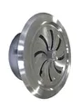 Edelstahl Abluftgitter LG-6510 L V2A Zuluft Schiebegitter DIN 100 Lüftungsgitter