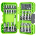 Greenworks gehärtete Schrauberbits (70 Teile umfassendes Set aus Pick and Click Bits passend für alle Akku-Schrauber)