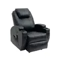 Elektrisch Massagesessel Heizung Relaxsessel mit USB Polstersessel