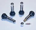 Walthart-1928 GERMANY 4X TR414 CHORM Universal Gummiventil mit Chromhülse Reifenventil Felgenventile Snap-In Ventil 11,3mm EPMD-Gummi (TR414-C)