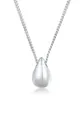 Elli Kette mit Anhänger Tropfen Anhänger Zeitlos Schlicht 925 Silber, Tropfen