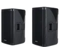 2 passive PA-Lautsprecher mit 12" Woofer, 8 Ohm, 300 Watt und 40° Monitorschräge