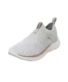 PUMA Damen Softride Remi Slip-on Knit Wn's Road Running Shoe, Ash Gray White Rose Gold, 37 EU