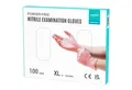 EUROPAPA Nitril-Handschuhe Medical Einmalhandschuhe Untersuchungshandschuhe (100 Stück, puderfrei ohne Latex, Gummihandschuhe) unsteril latexfrei disposible gloves