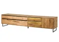 Lowboard Wildeiche 235x43x52 natur geölt WIEN #206