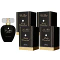 La Rive Lady Diamond 4 x 75 ml Eau de Parfum EDP Set mit Swarovski Kristall