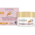 LOGONA Naturkosmetik Anti-Aging Gesichtscreme für reife und fahle Haut, Rose Tagescreme mit Bio-Sanddorn und Bio-Damaszener Rosenwasser, age protection, 50 ml