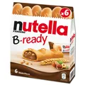 (20,08€/1kg) Ferrero Nutella B-ready, Nussnugatcreme, Waffel, 6er Packung