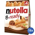 16x Ferrero Nutella Snack B-Ready T6 132 g Multipack