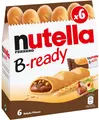 Ferrero Nutella B-Ready 6er - Waffel Schokoriegel mit Nutella - 132g