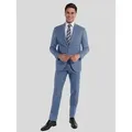 SteffenKlein Anzug REGULAR FIT (2-tlg) aus elastischem Stoff blau|grau 50