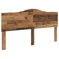 vidaXL Kopfteil Altholz Holzwerkstoff, Moderner Bettkopfteil, rechteckig, schickes minimalistisches Möbel, langlebiger Innenraum-Deko für den Schlafbereich