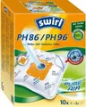 Swirl PH 86/PH 96 EcoPor Staubsaugerbeutel Hausstaub Feinstaub Pollen 10 Beutel