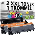 Inkadoo 2 Toner kompatibel für Brother TN-2320+DR2300 DCP-L2500D L2520DW L2540DN MFC-L2740DW