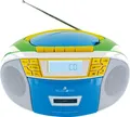 Schwaiger 661644 Boombox (FM, 2.4 W, CD-Player, Kassettendeck)