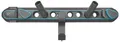Gardena Geräteleiste Flex: Wandhaken für Haus- und Gartengeräte, inkl. Einzelstecker, Stielhalter, horizontale Aufbewahrung, aus recyceltem Material, flexibel bestückbar (3506-20)