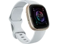 FITBIT Sense 2 Smartwatch Aluminium Elastomer, S/L, Blue Mist/Soft Gold