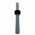Fitbit Sense 2 Aluminiumgehäuse gold Silikonarmband blau - Zustand akzeptabel