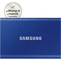 Samsung Portable SSD T7 USB 3.2 Gen 2 - 1 TB 1 TB Blau