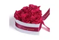Kunstblume Seni Seviyorum Hediye herz Box 6 Infinity Rosen Rosen, ROSEMARIE SCHULZ Heidelberg, Höhe 10 cm, Valentinstag Geschenk für Frau, Made in Germany