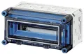 Hensel 2000615 Mi 1117 Kleinverteiler Aufputz Anzahl Teilungen = 12 Anzahl Reihen = 1 Inhalt 1St.