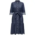 ONLY Midikleid blau M (38)