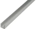 U-Profil Alu silber eloxiert 20x20x1,5 mm, 2 m