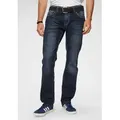 CAMP DAVID Straight-Jeans NI:CO:R611 mit markanten Steppnähten blau 32